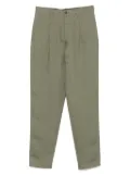 Canali linen trousers - Green