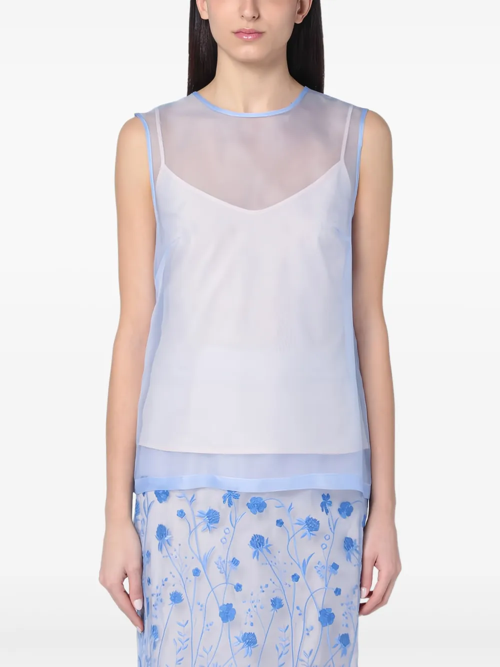 silk tank top