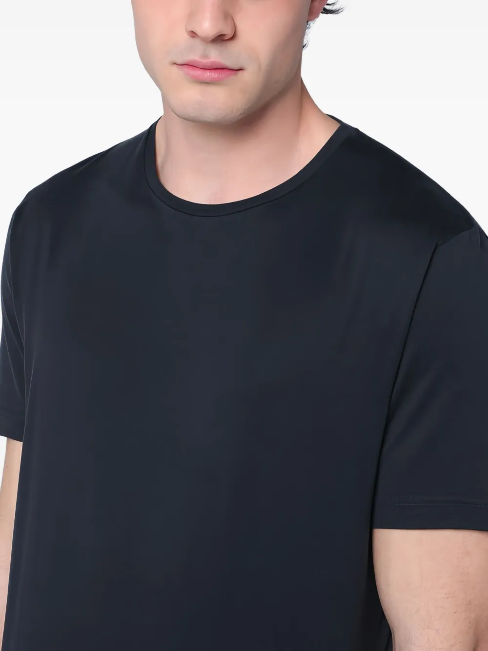 Loro Piana T-shirt met ronde hals Blauw