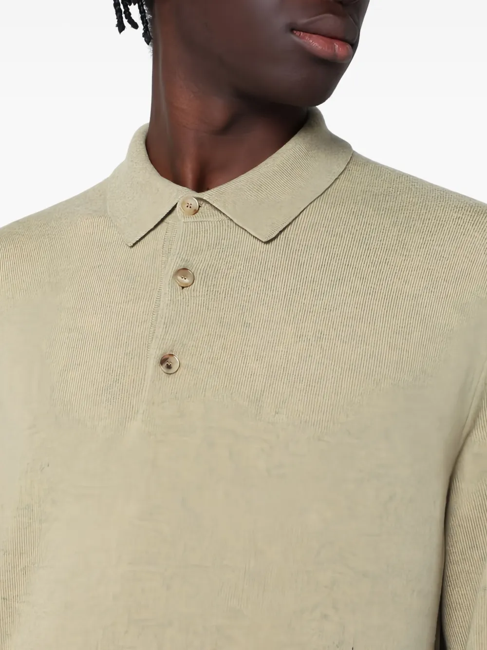 Loro Piana Kasjmier poloshirt Beige