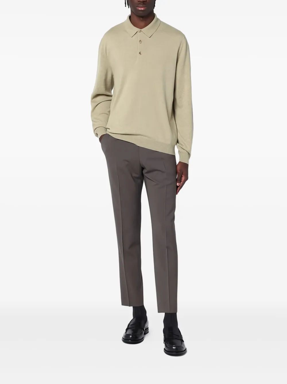Loro Piana Kasjmier poloshirt - Beige