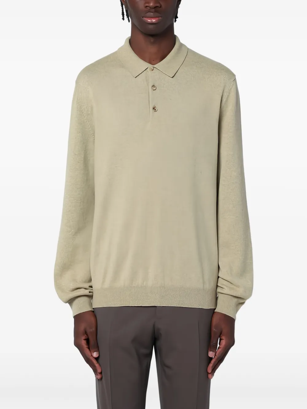 Loro Piana Kasjmier poloshirt Beige