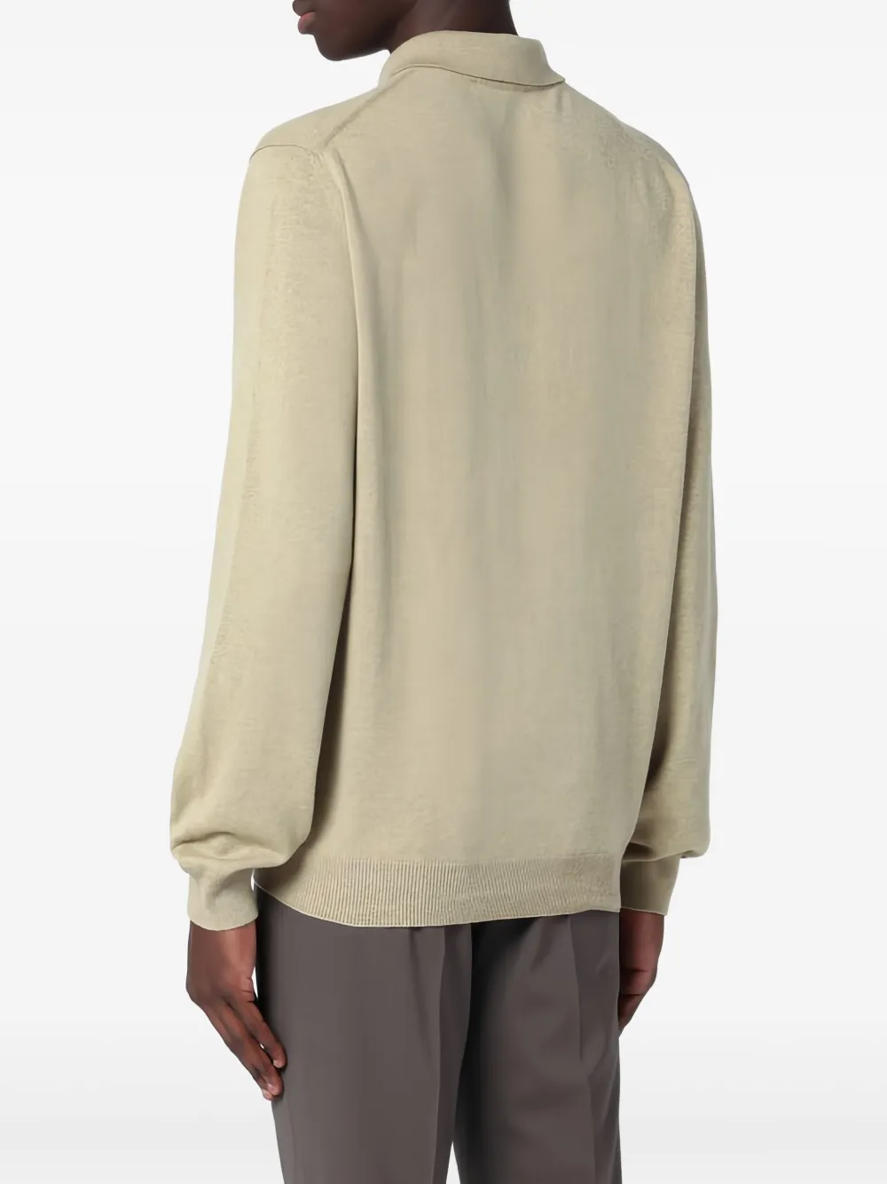 Loro Piana Kasjmier poloshirt Beige