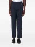 Santaniello tailored cropped trousers - Blue