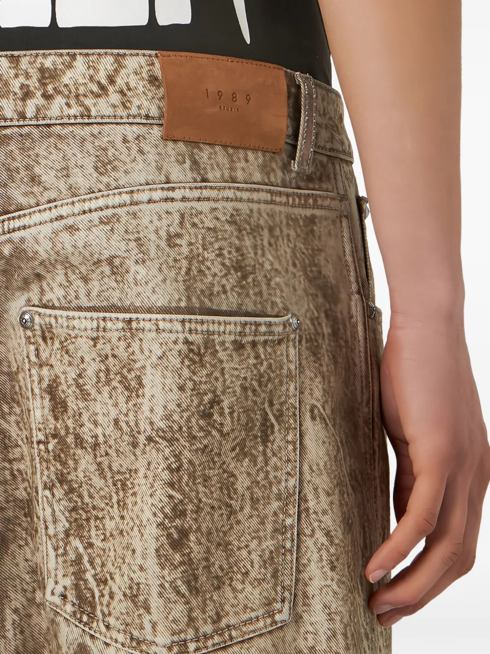 Distressed Cargo Trousers