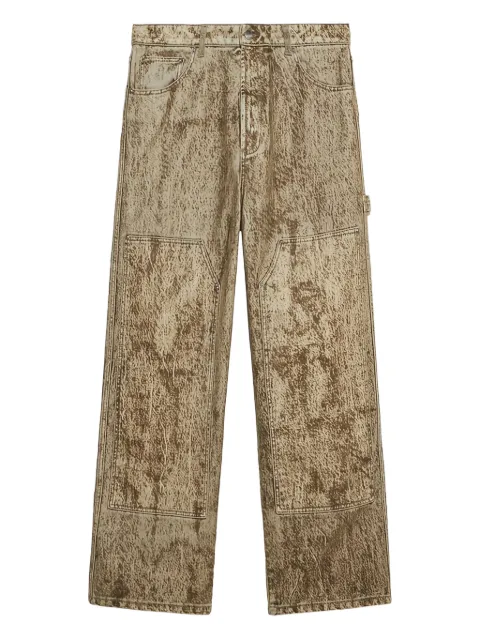 1989 STUDIO distressed cargo trousers 