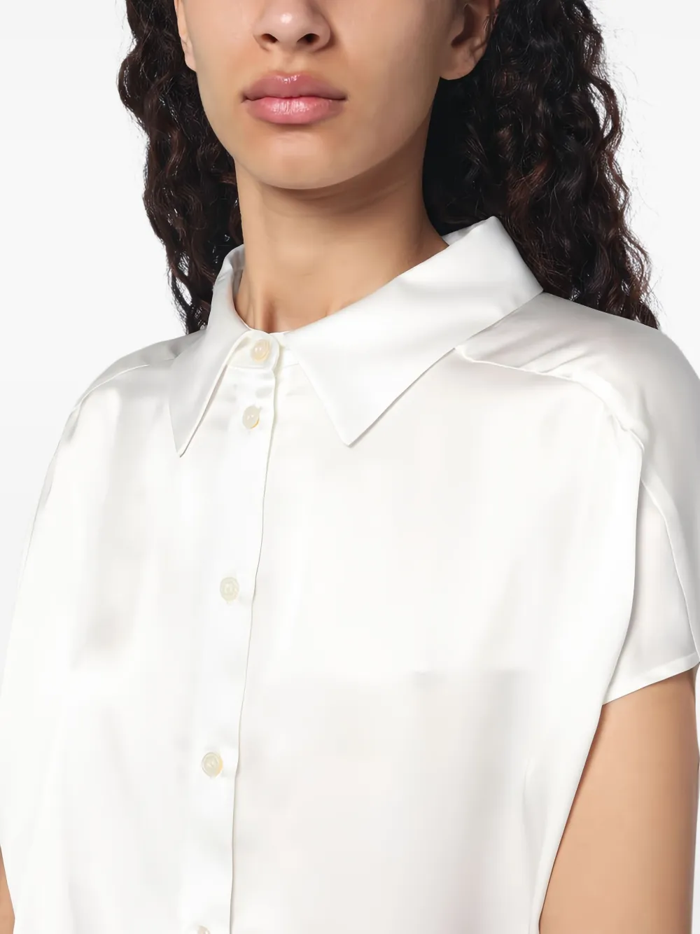 Erika Cavallini Elsa blouse Wit