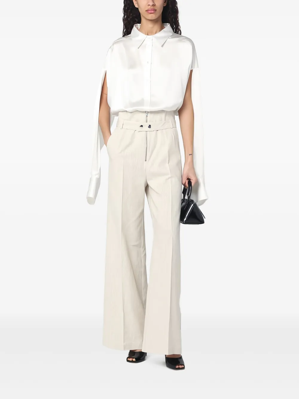 Erika Cavallini Elsa blouse - Wit