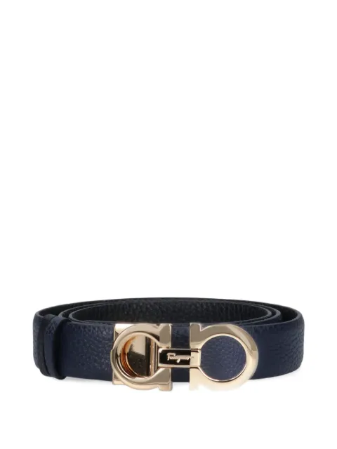 Ferragamo cinturón texturizado Gancini