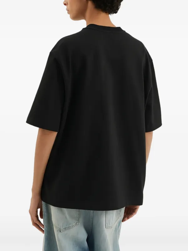 Tシャツ・カットソー 1989 STUDIO FW23 Logo shirt (D0726 GREYCHECK) 1989 STUDIO short-sleeve T-shirt | Black | FARFETCH