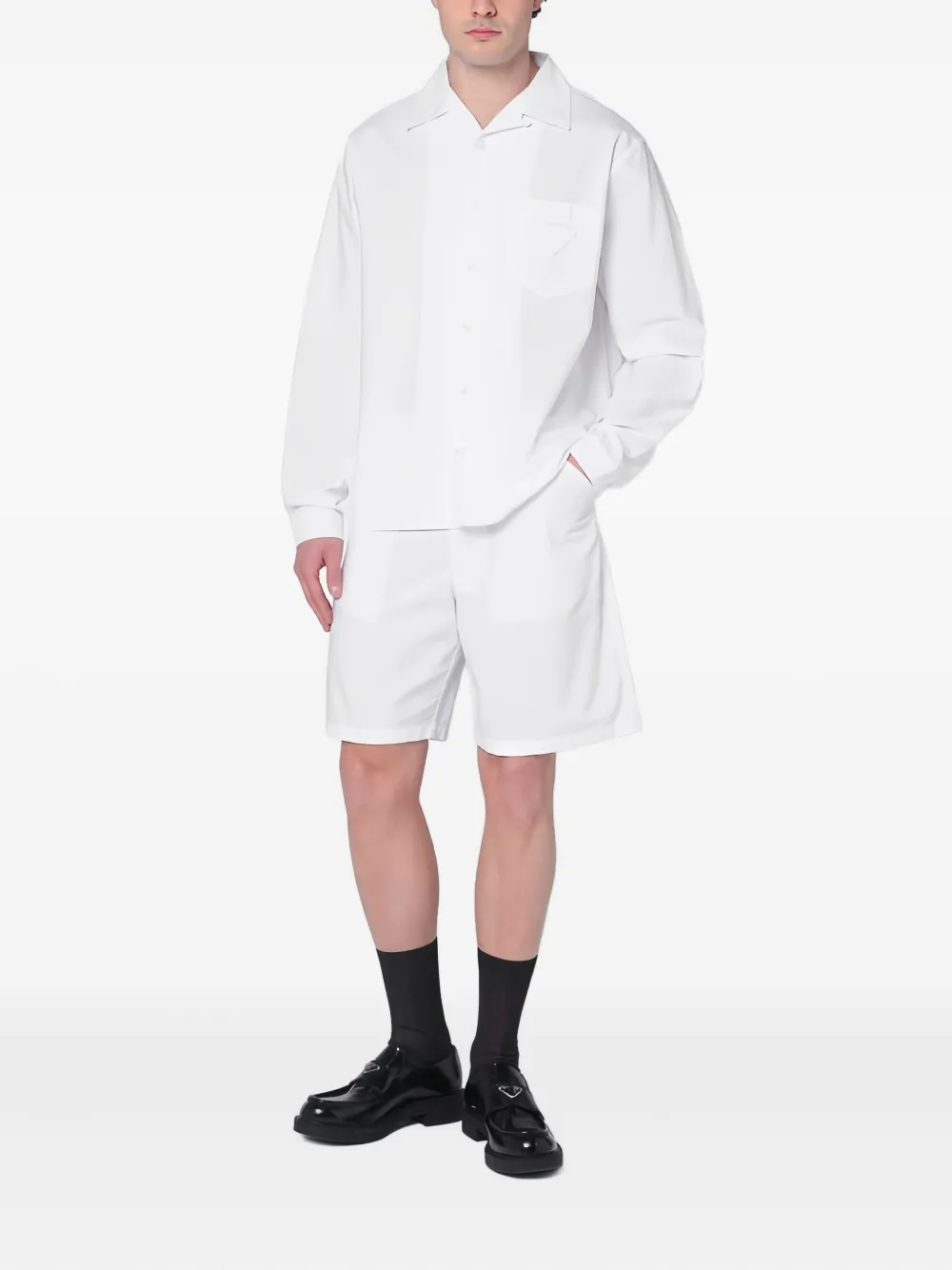 Prada Overhemd met lange mouwen - Wit