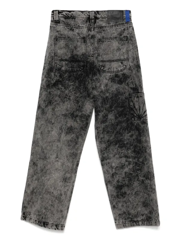 RASSVET Stonewashed Jeans Black FARFETCH PH