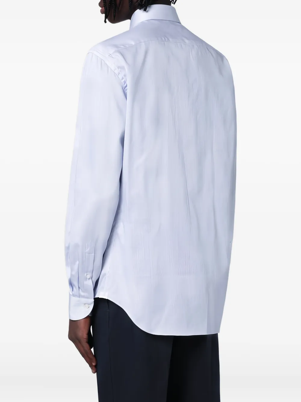 Xacus Katoenen overhemd Blauw