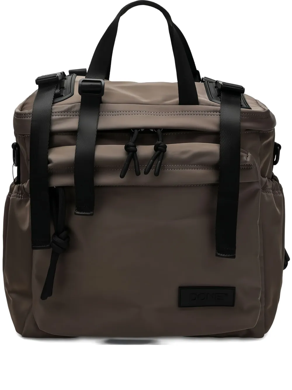 DONE! medium Recycled-Nylon backpack | Brown | Image 1