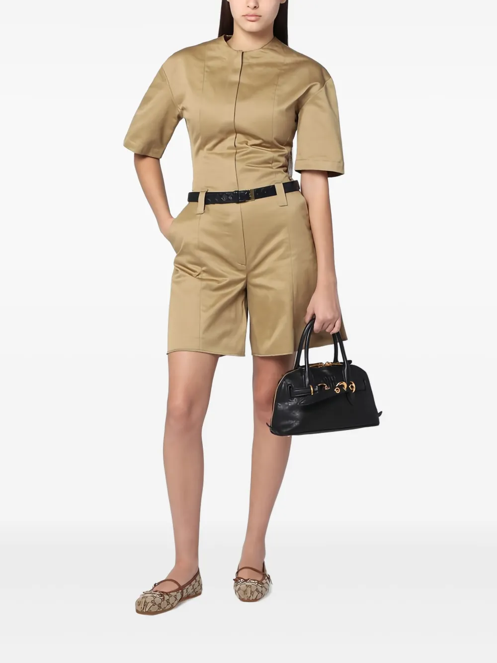 THELATEST cotton playsuit | Playsuits | Image 2
