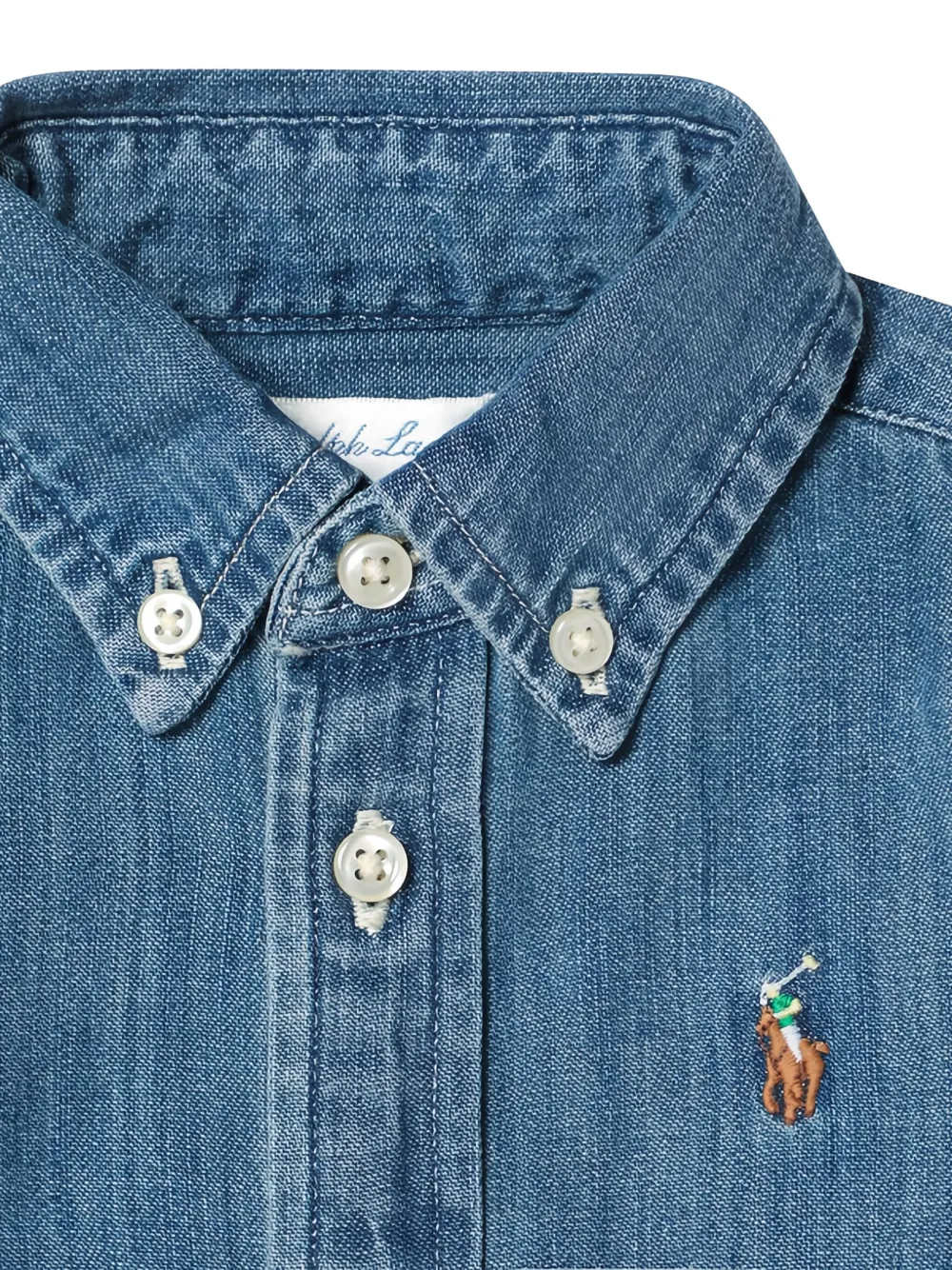 POLO RALPH LAUREN KIDS Spijkershirt Blauw