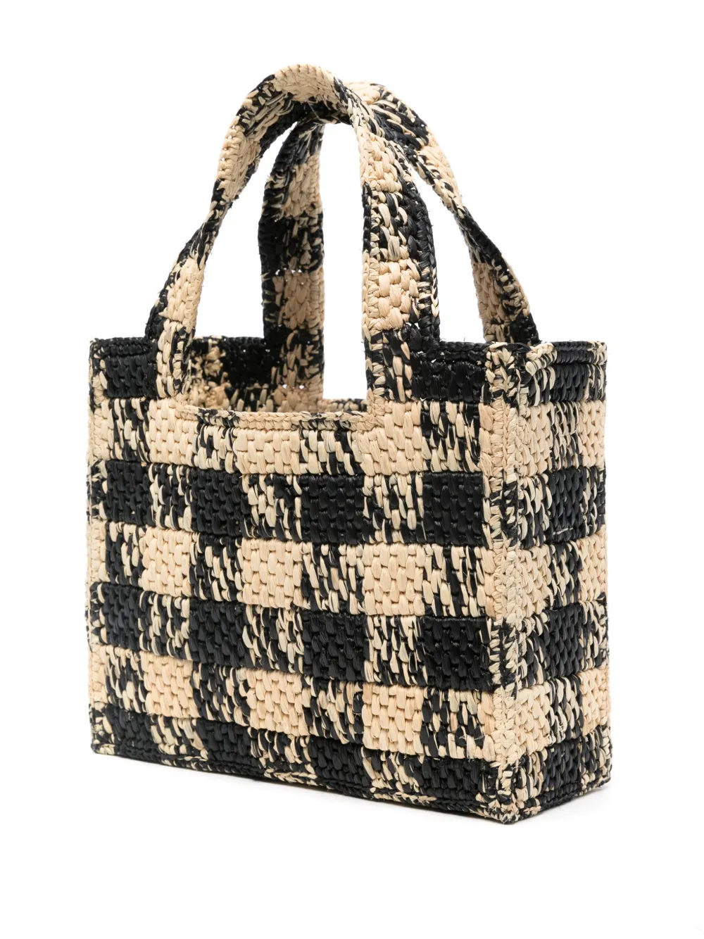 Loewe Mini  Font Tote Bag In Neutral