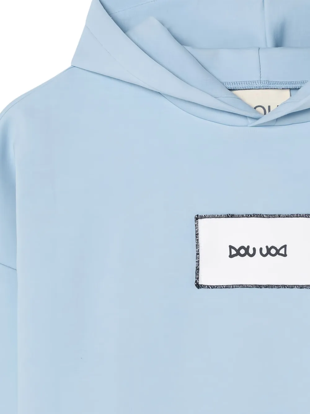 Douuod Kids Hoodie met logopatch Blauw
