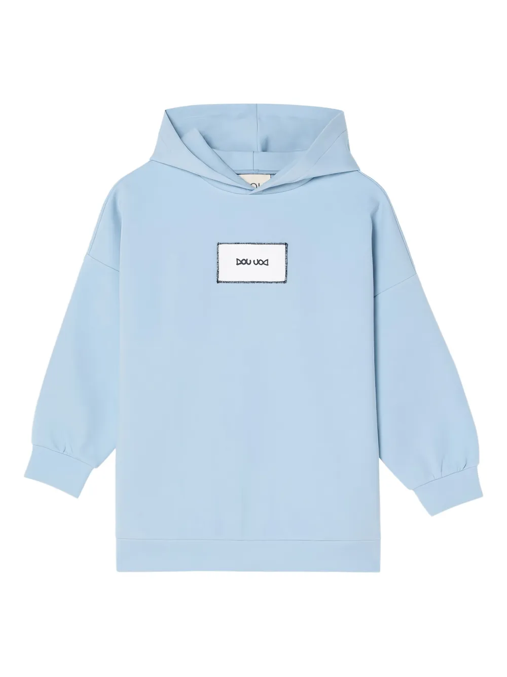 Douuod Kids Hoodie met logopatch Blauw