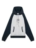 Brain Dead Logo Head fleece hoodie - Grey