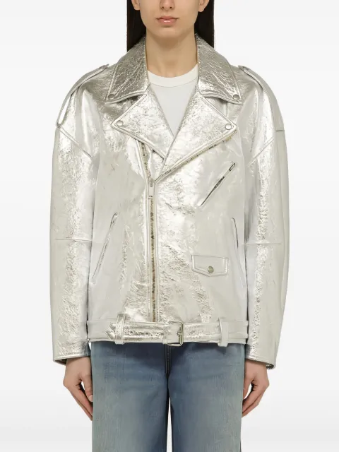 Halfboy leather biker jacket