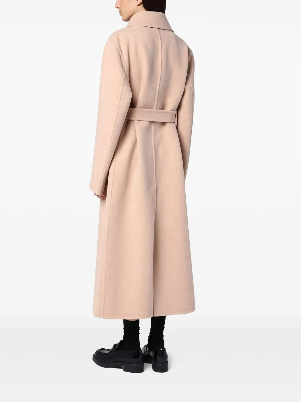 Jil Sander Vilten jas Roze