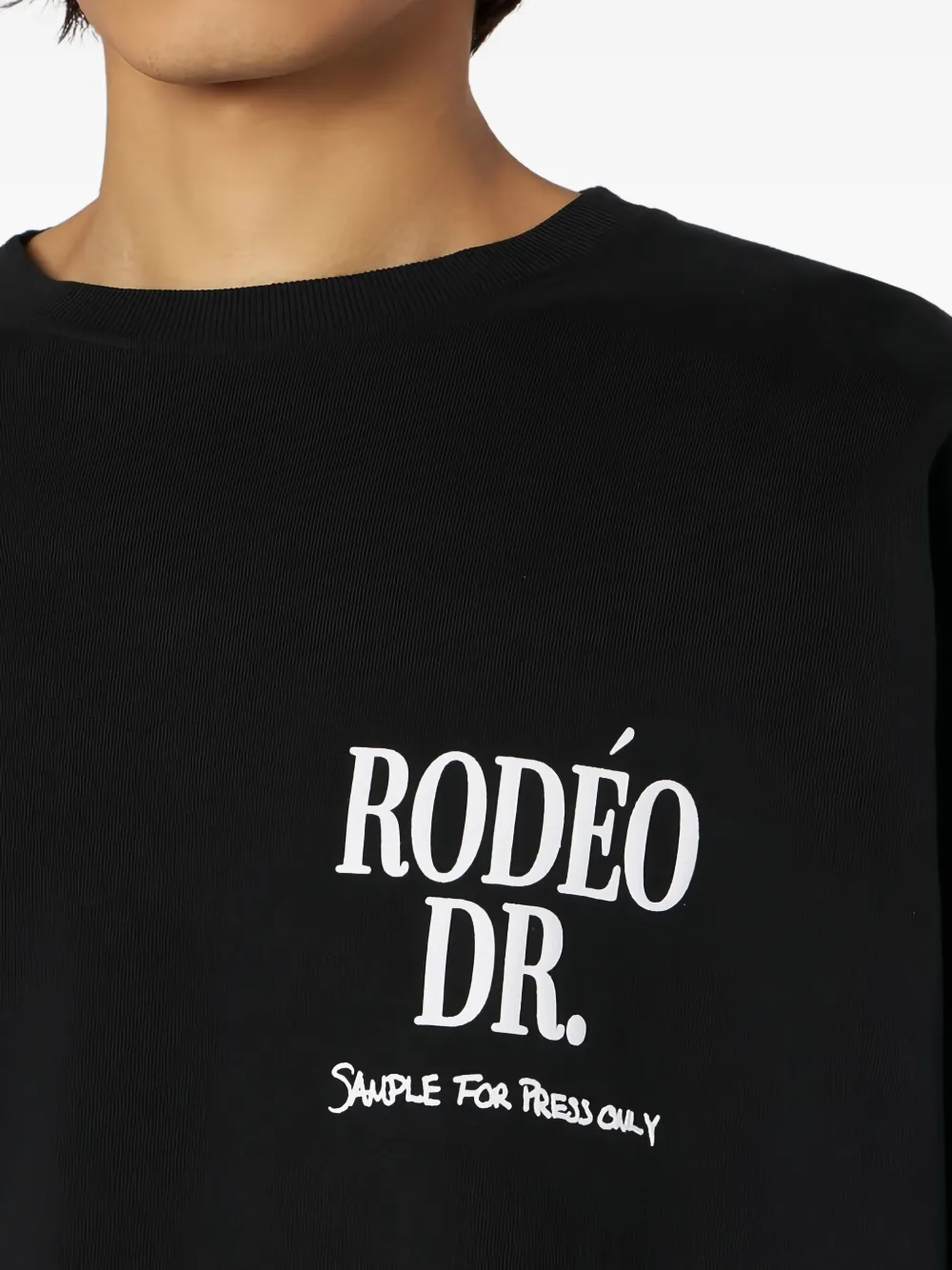 1989 STUDIO Katoenen T-shirt Zwart