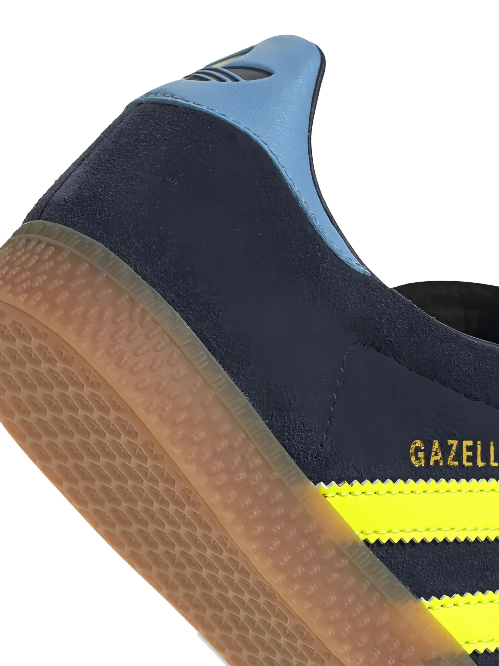 adidas Kids Gazelle suède sneakers met drie strepen Blauw