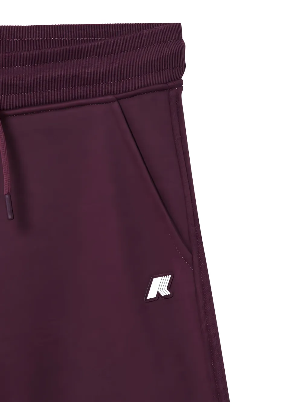 K Way Kids Broek met trekkoordtaille Rood