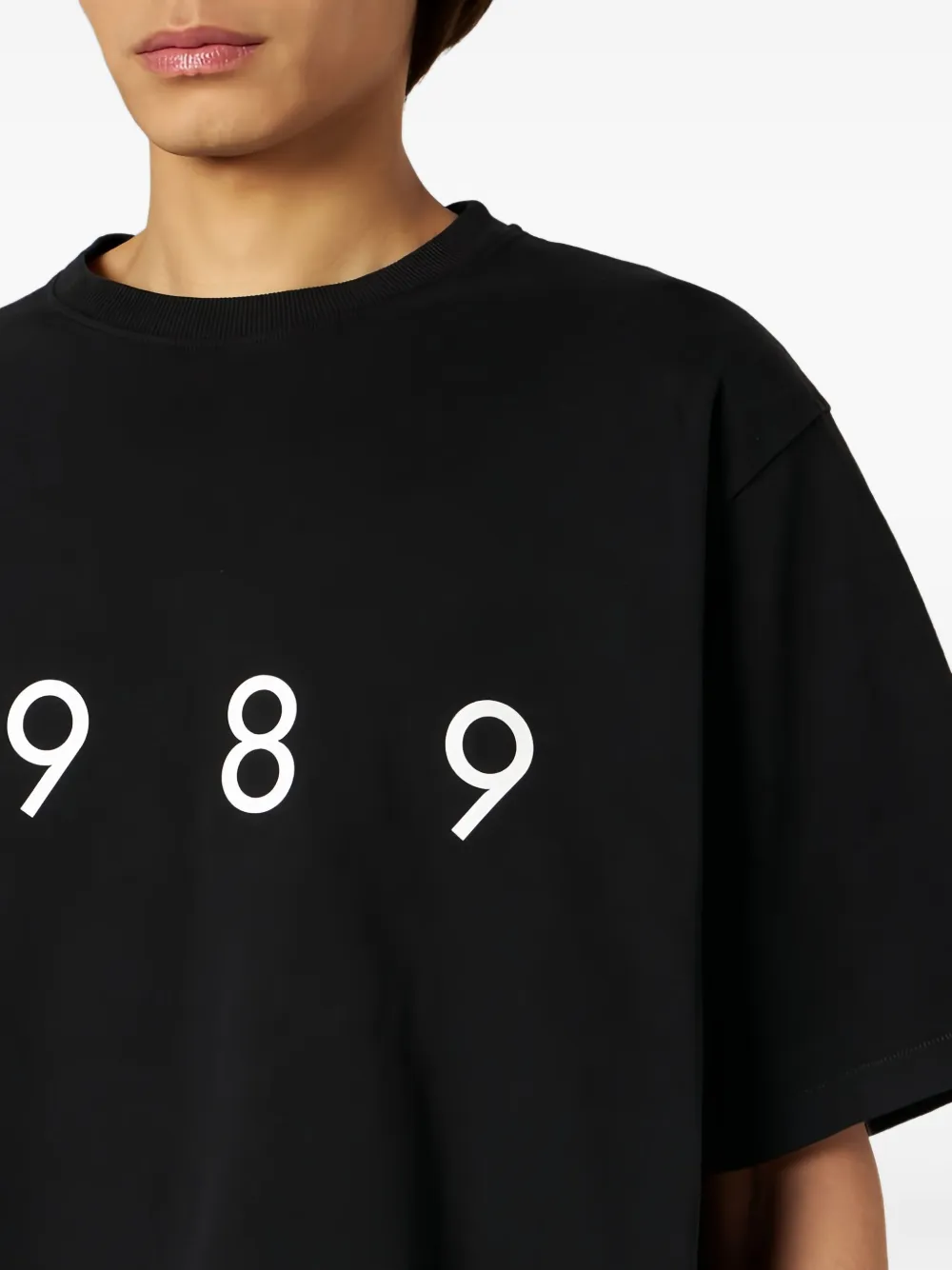 1989 STUDIO Katoenen T-shirt Zwart