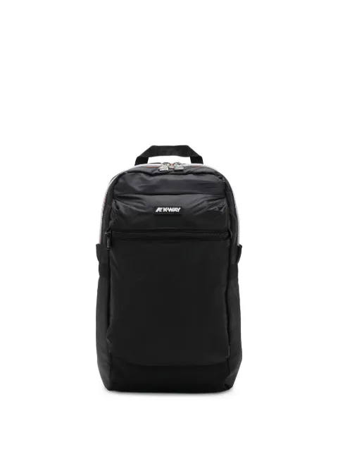 K Way Kids striped-detail backpack