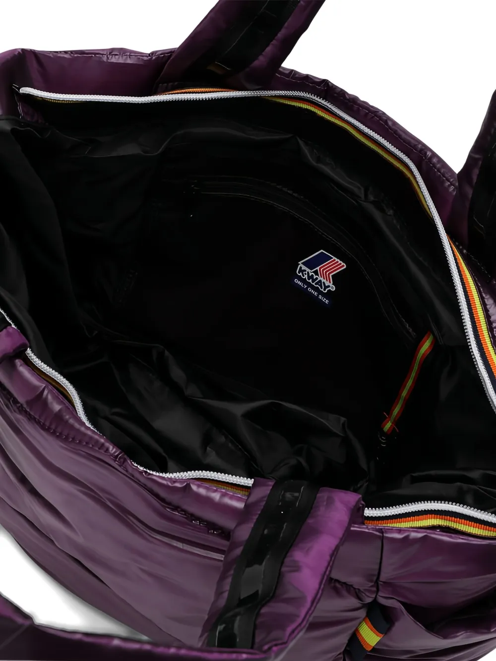 K Way Kids Nin gewatteerde shopper Paars