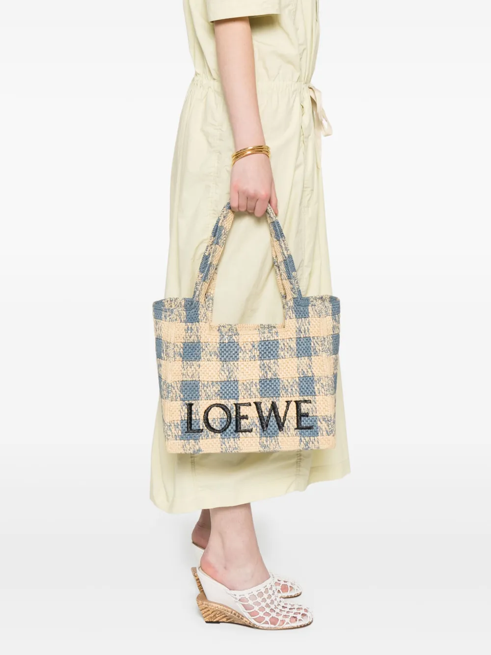 LOEWE Medium  Font shopper - Beige