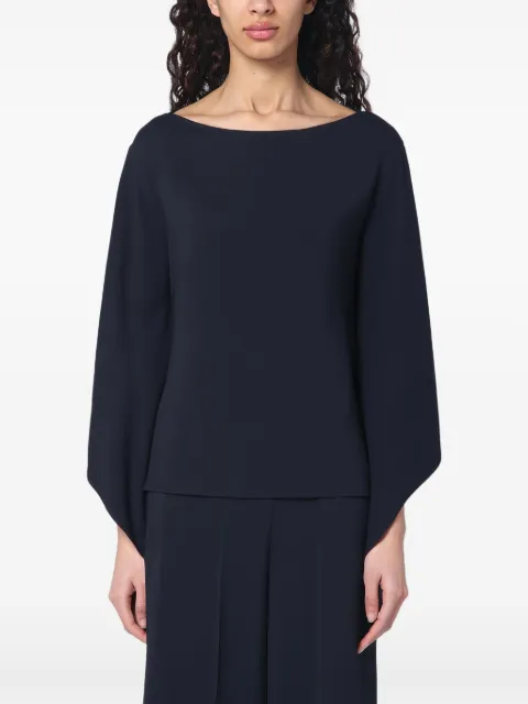 Erika Cavallini  boat-neck blouse 