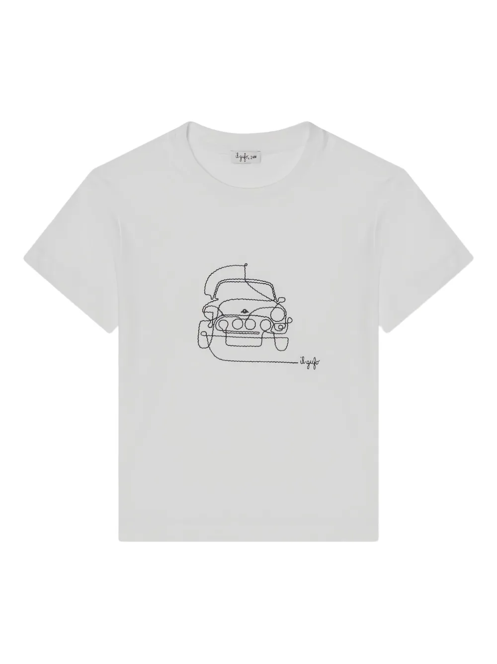 Il Gufo Katoenen T-shirt Wit