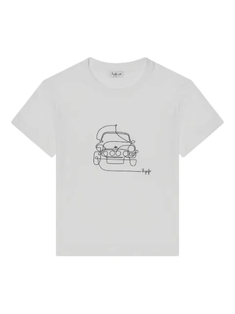 Il Gufo playera de algodón