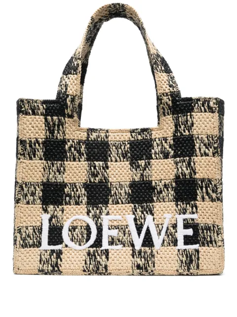 LOEWE large Loewe Font tote bag