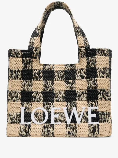 large Loewe Font tote bag