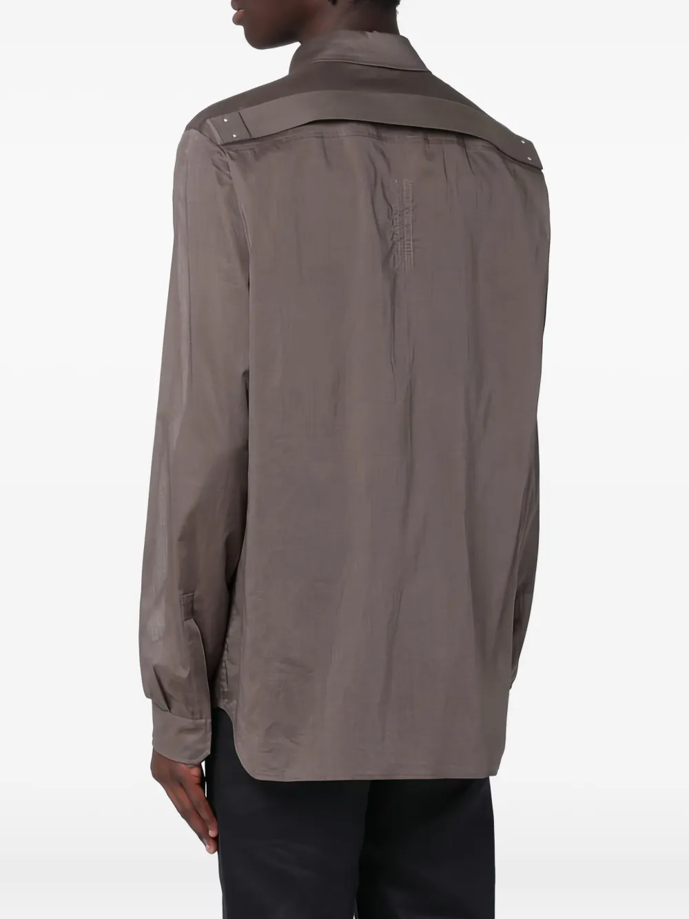 Rick Owens Overhemd met lange mouwen Grijs