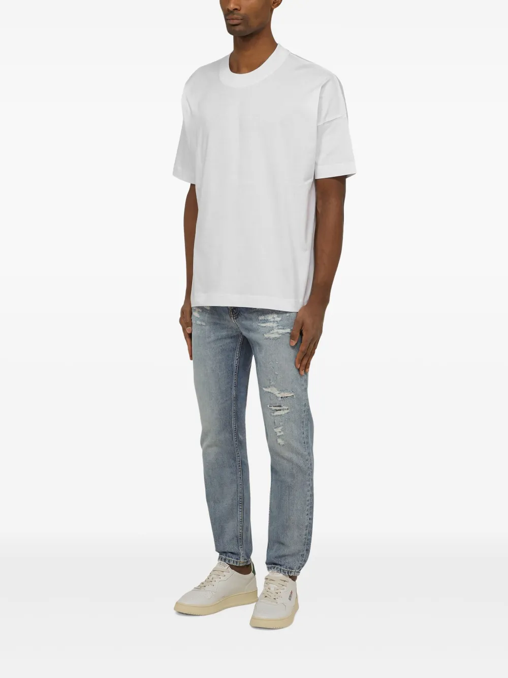 Department 5 Katoenen T-shirt - Wit