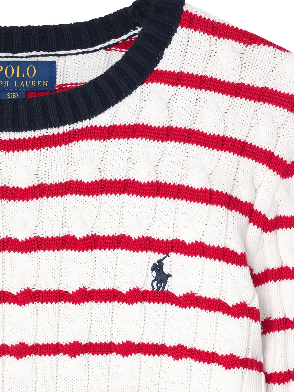 POLO RALPH LAUREN KIDS Polo Pony trui Wit