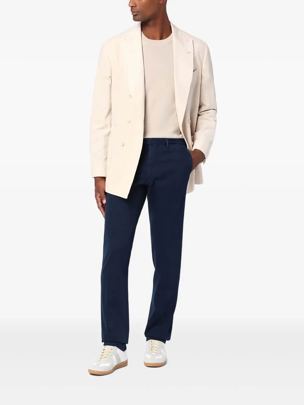 Santaniello Straight broek - Blauw
