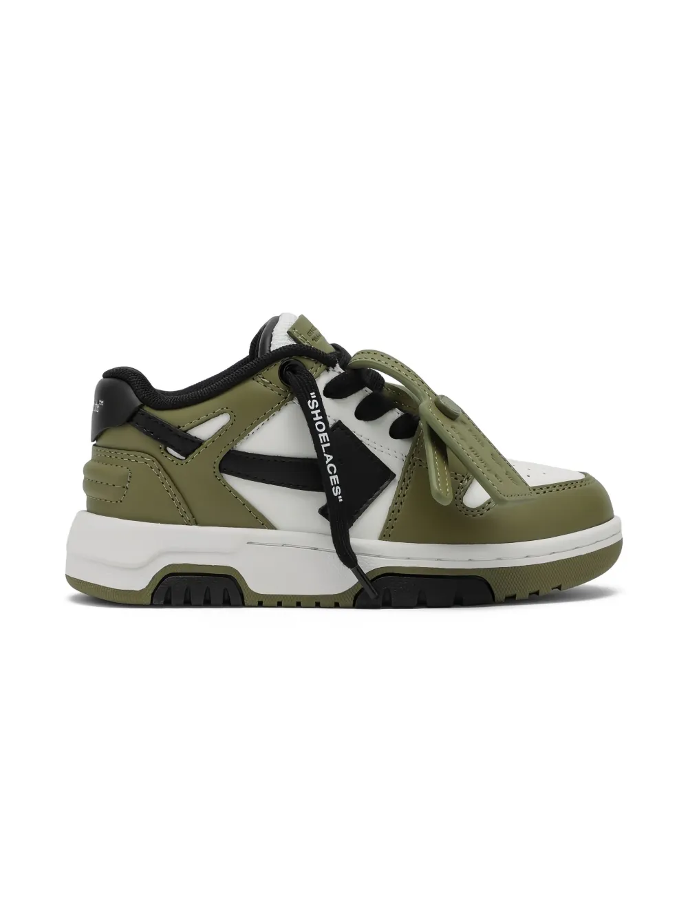 Off-White Kids Out Of Office "OOO" sneakers Groen