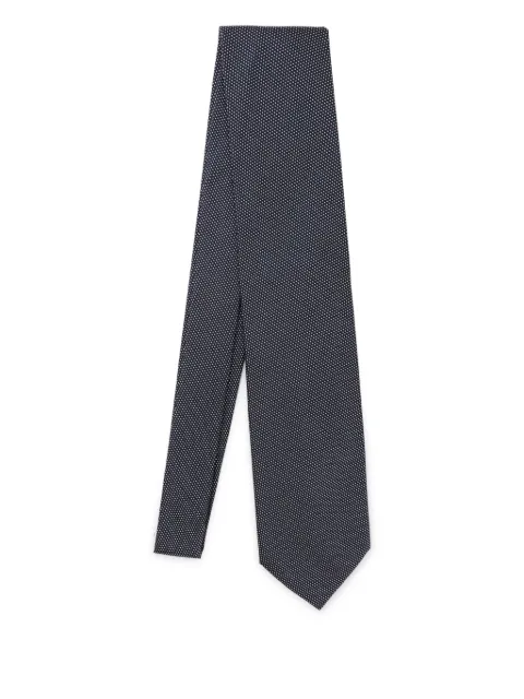 Destin patterned-jacquard tie