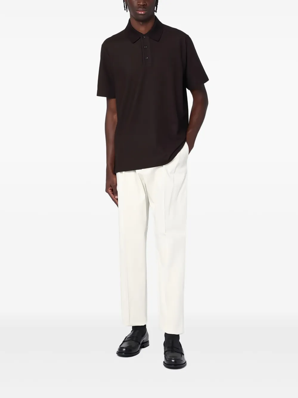 Loro Piana Ruben broek - Wit