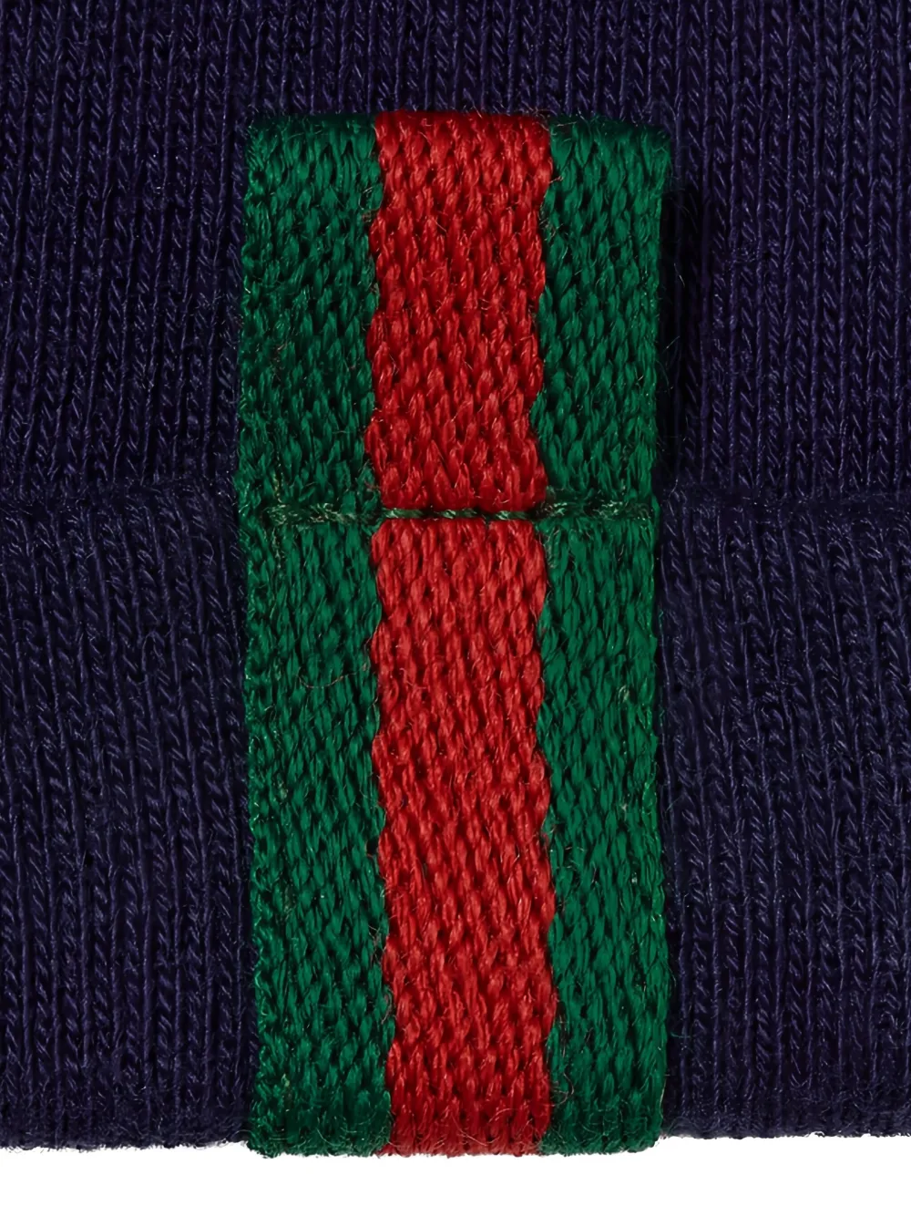 Gucci Kids elastic-waistband cuffed trousers Blauw