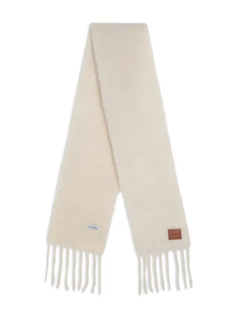LOEWE brushed-finish scarf 