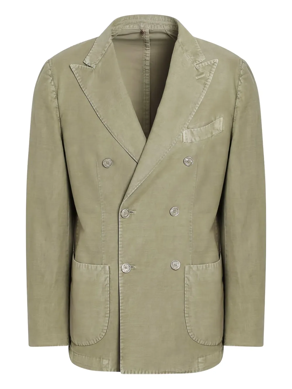 double-breasted blazer
