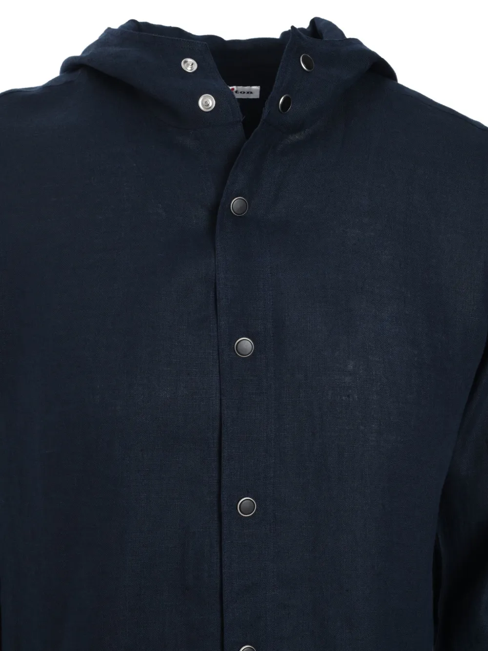 KITON HOODED SHIRT 