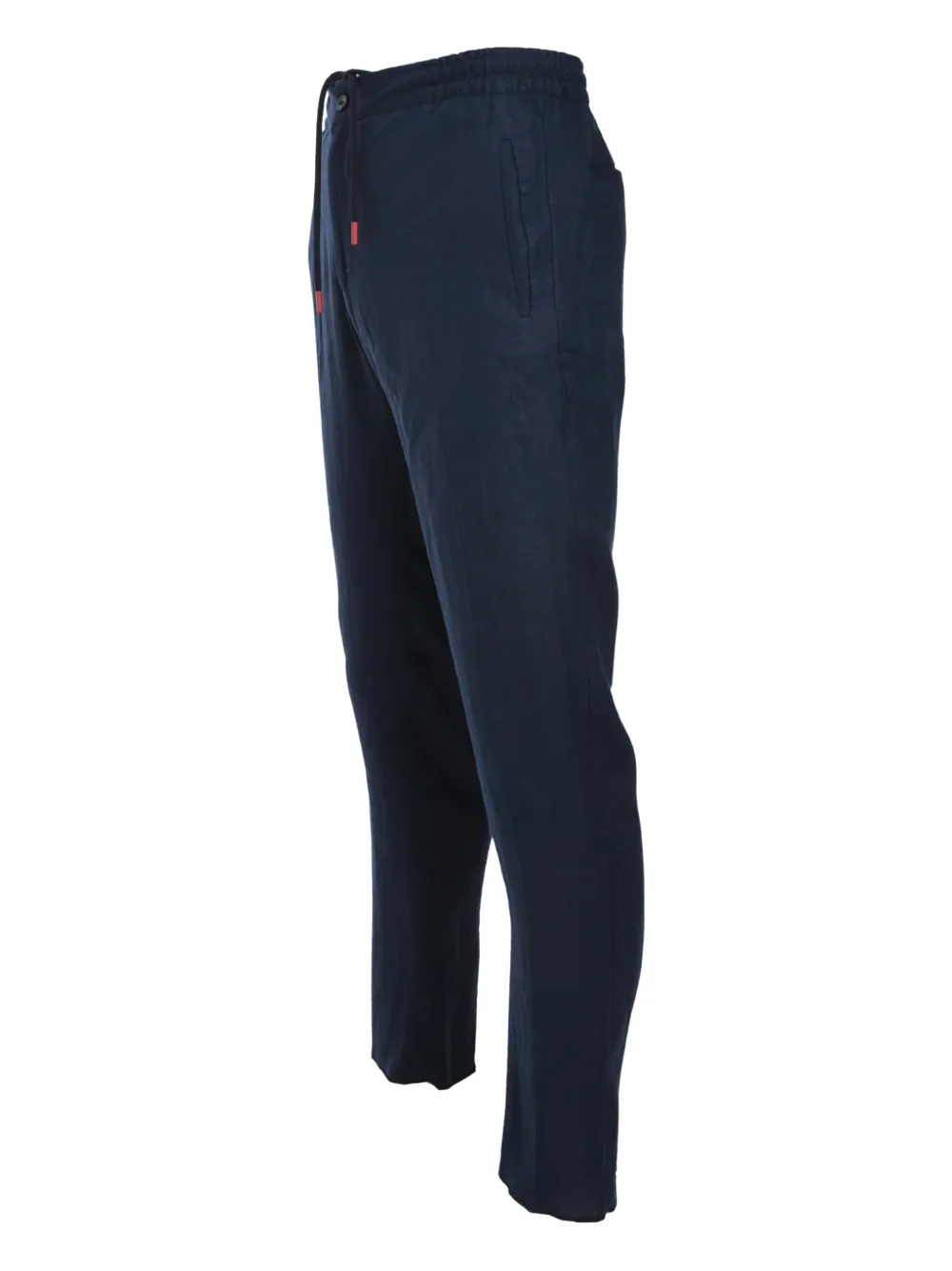 Shop Kiton Linen Trousers